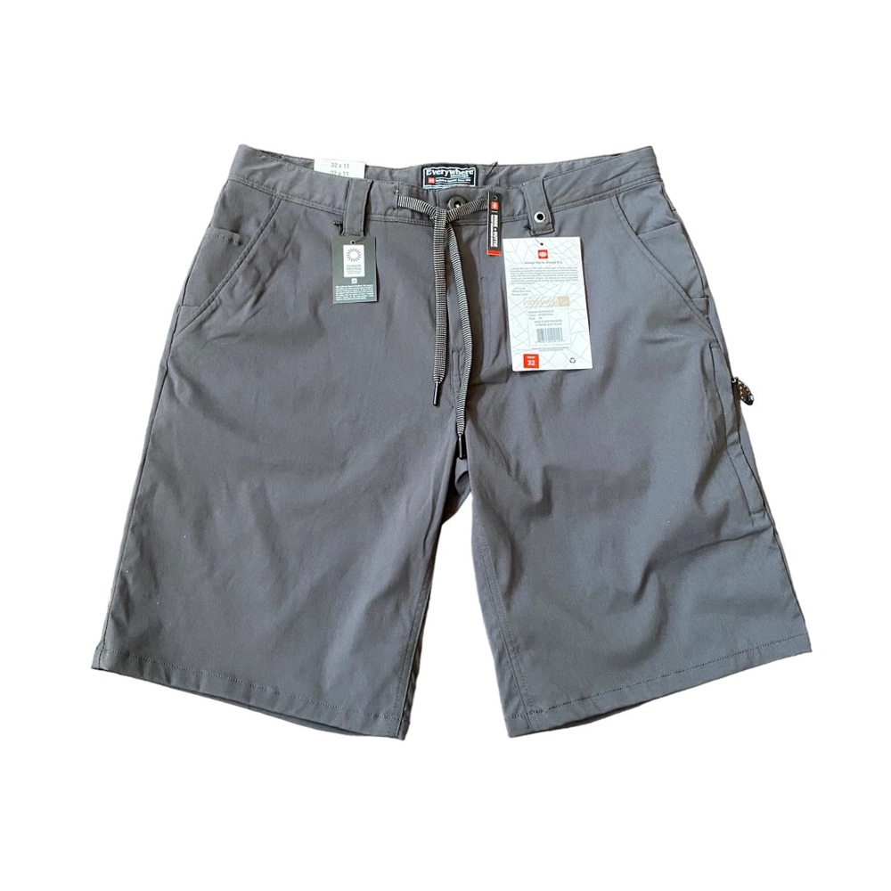 686 Men's Everywhere Hybrid Shorts BLACK - NEW WITH TAGS